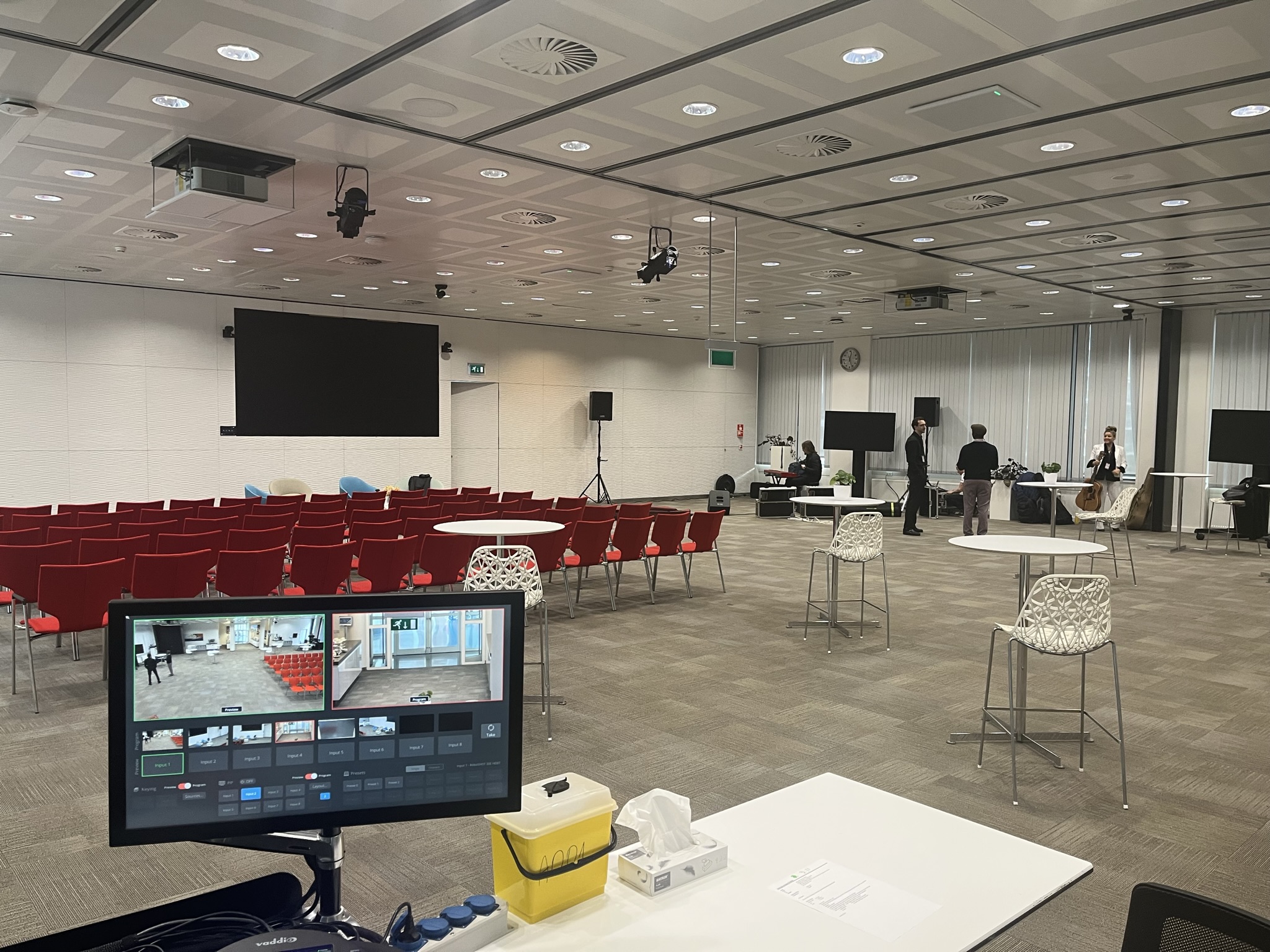 Professionele streaming apparatuur verhuurd door Clipperms